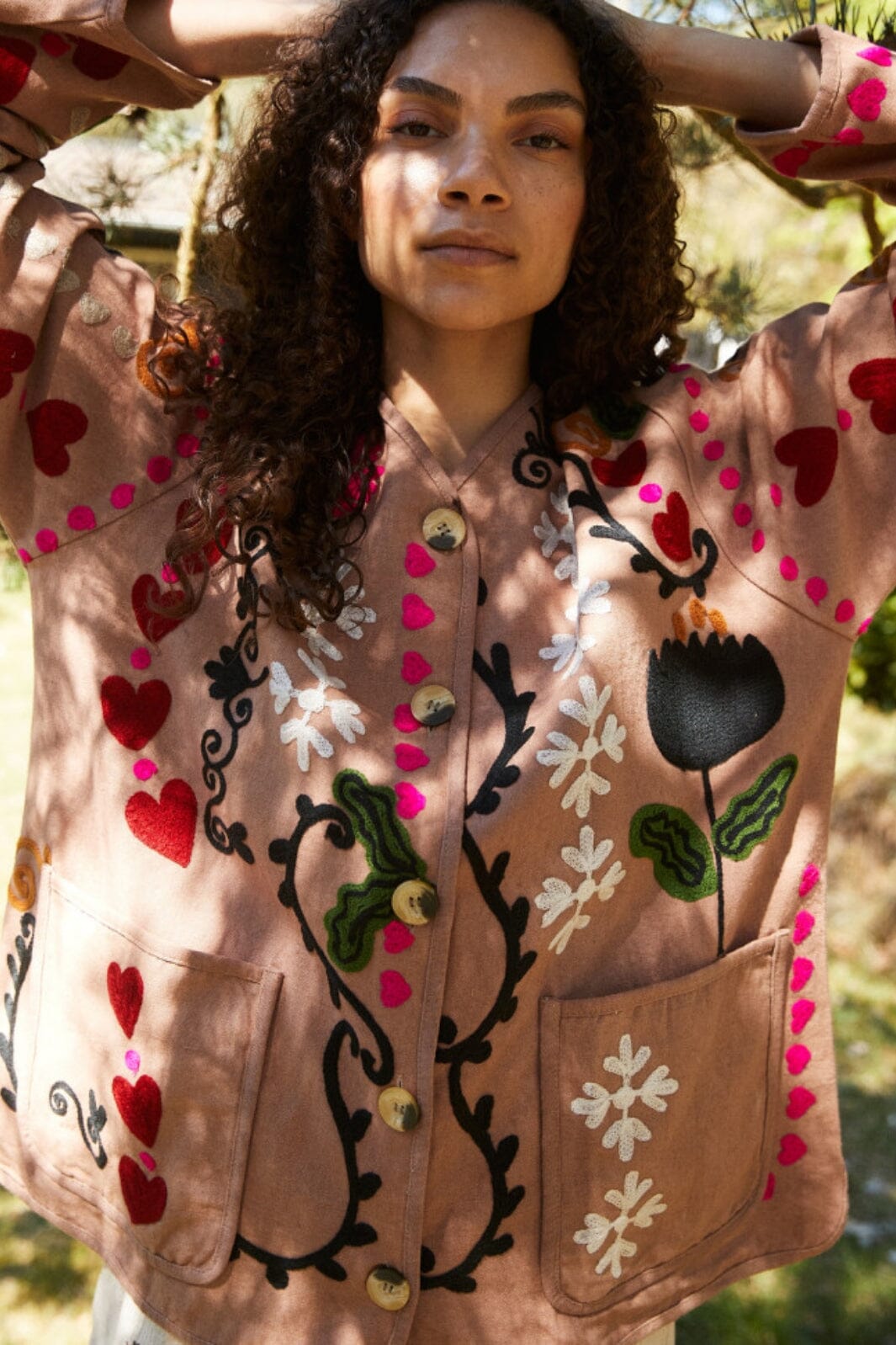 Sissel Edelbo - Maggie Suzani Jacket SE 1091 - Sand Wave Online nu