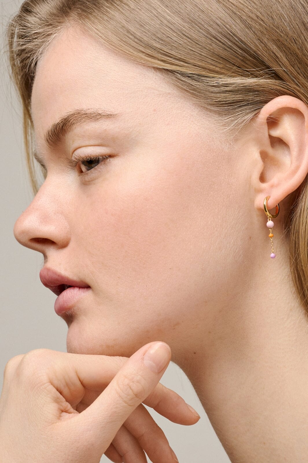 Forudbestilling - Enamel Copenhagen - Hoops, Lola Bold E424G - Blush Online nu