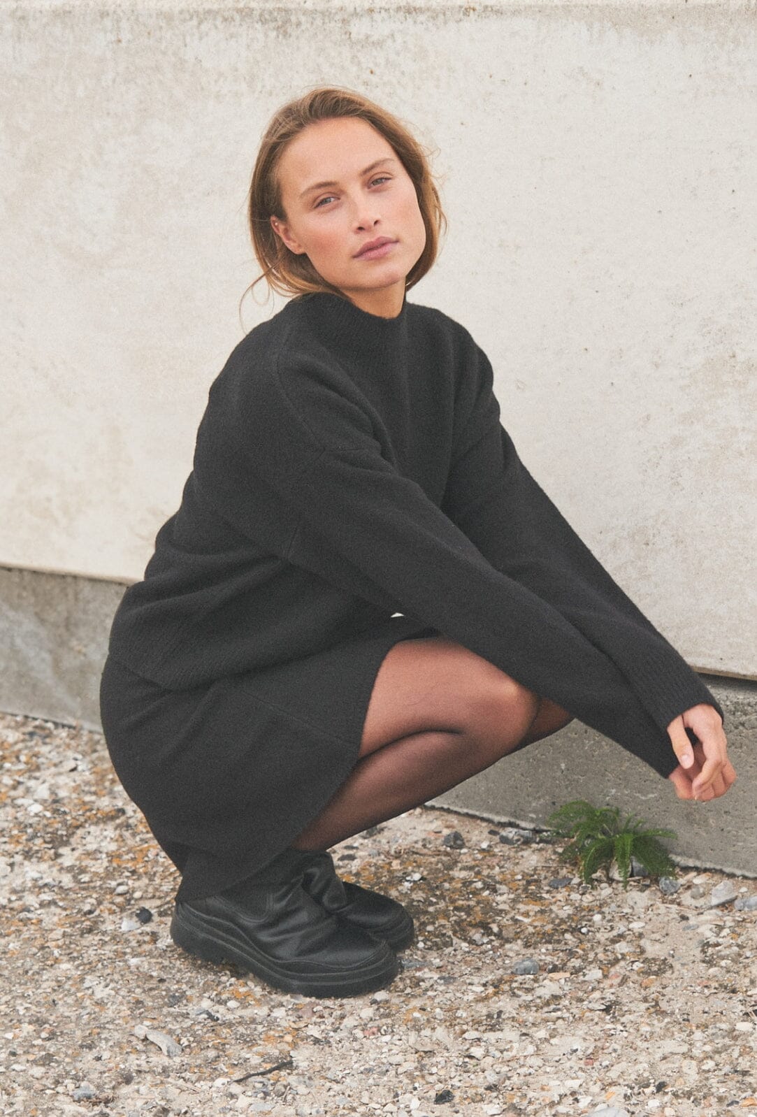 forudbestilling-neo-noir-paulina-knit-blouse-black_0.jpg Forudbestilling - Neo Noir - Paulina Knit Blouse - Black