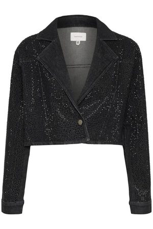 Gestuz - Zorahgz Jacket 10909562 - 106899 Dark Grey Washed/Black Stone Rabat