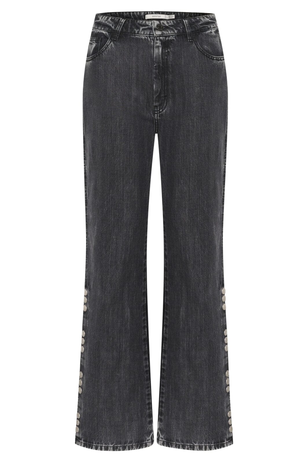 gestuz-zuvagz-straight-jeans-104987-dark-grey-washed_0.jpg Gestuz - Zuvagz Straight Jeans - 104987 Dark Grey Washed