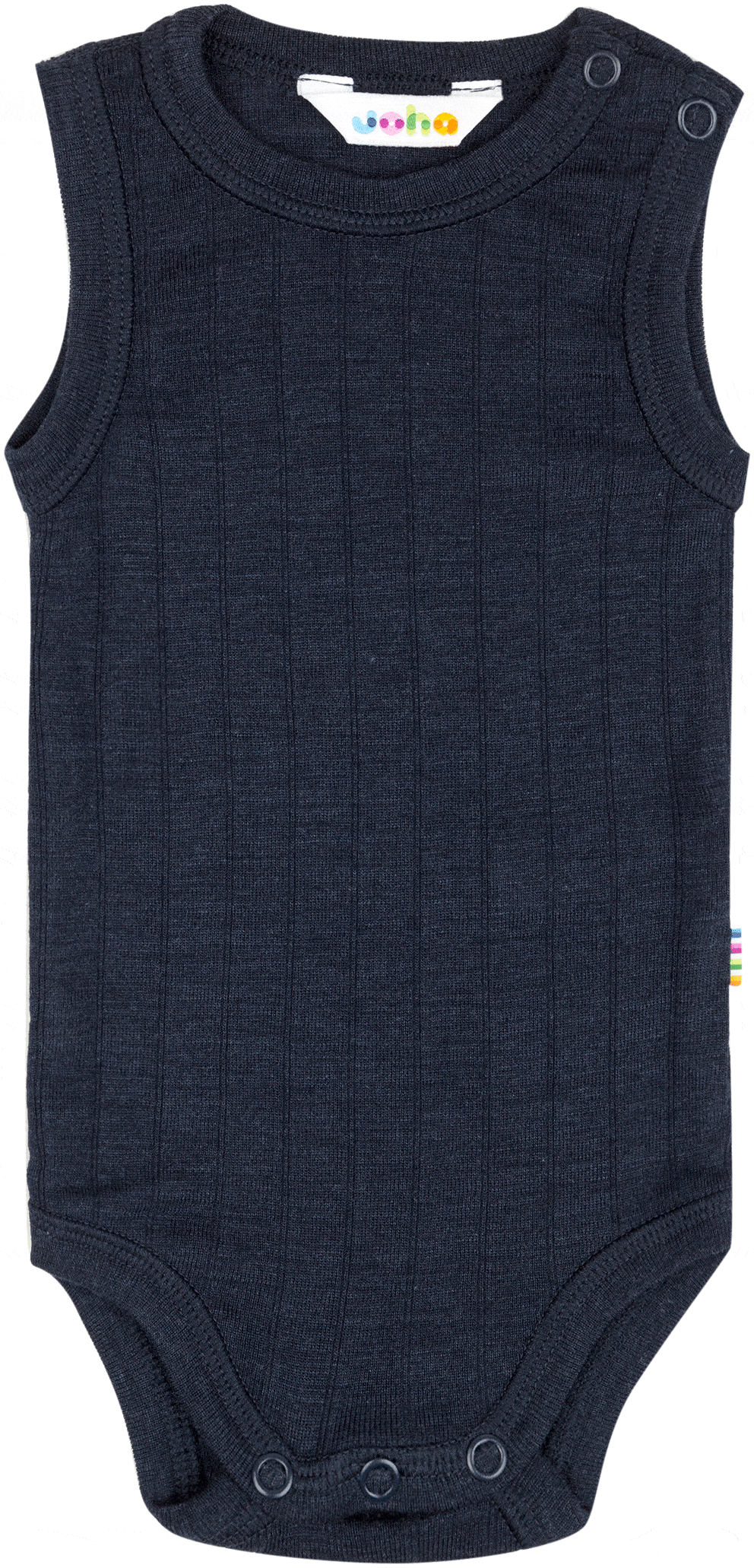 Joha - Body without sleeves - Navy - Uld/silke