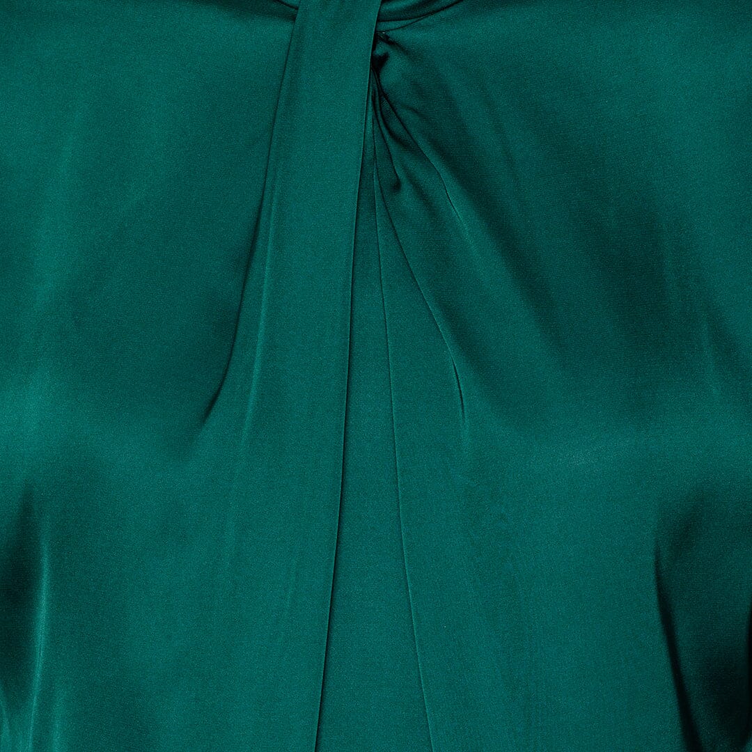 Karmamia - Tara Blouse - Dark Green