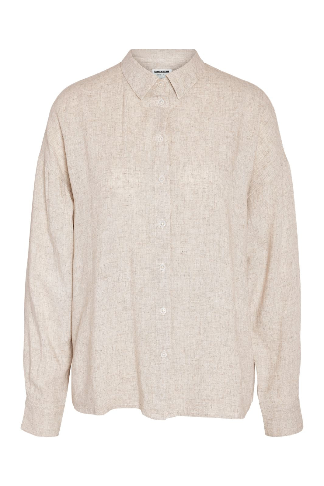 noisy-may-nmleilani-l-s-loose-shirt-4260401-natural_1.jpg Noisy May - Nmleilani L/S Loose Shirt - 4260401 Natural