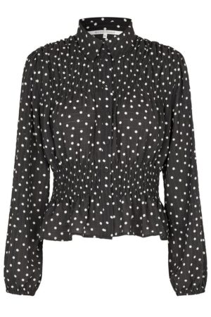 Second Female - Tuva Shirt 59492 - 8001 Black