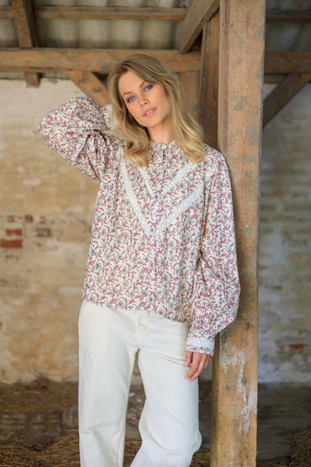 Black Colour - Bckiley Shirt - Dust Rose