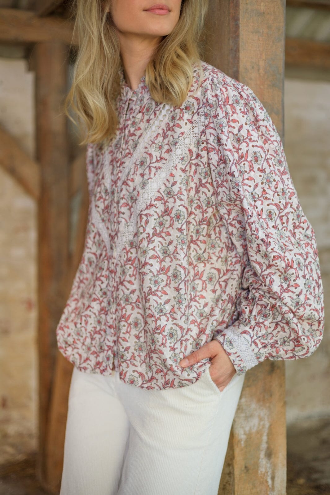 Black Colour - Bckiley Shirt - Dust Rose