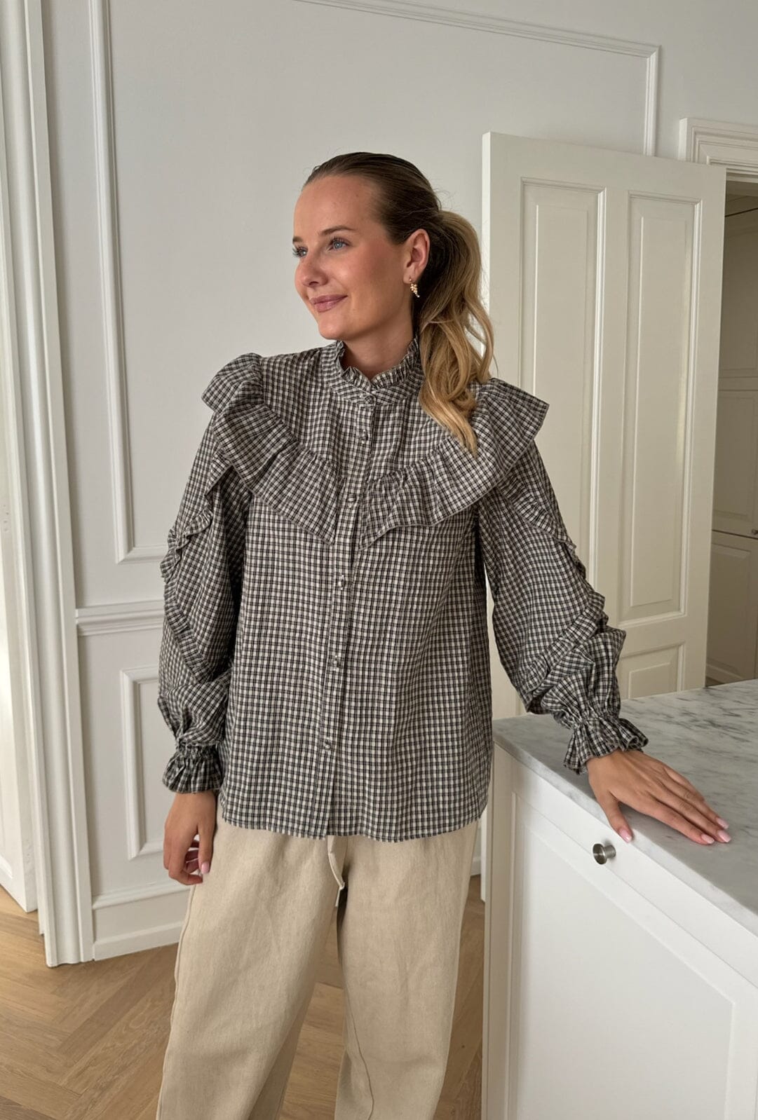 BYIC - Isaic Shirt - bsc Black Small Check