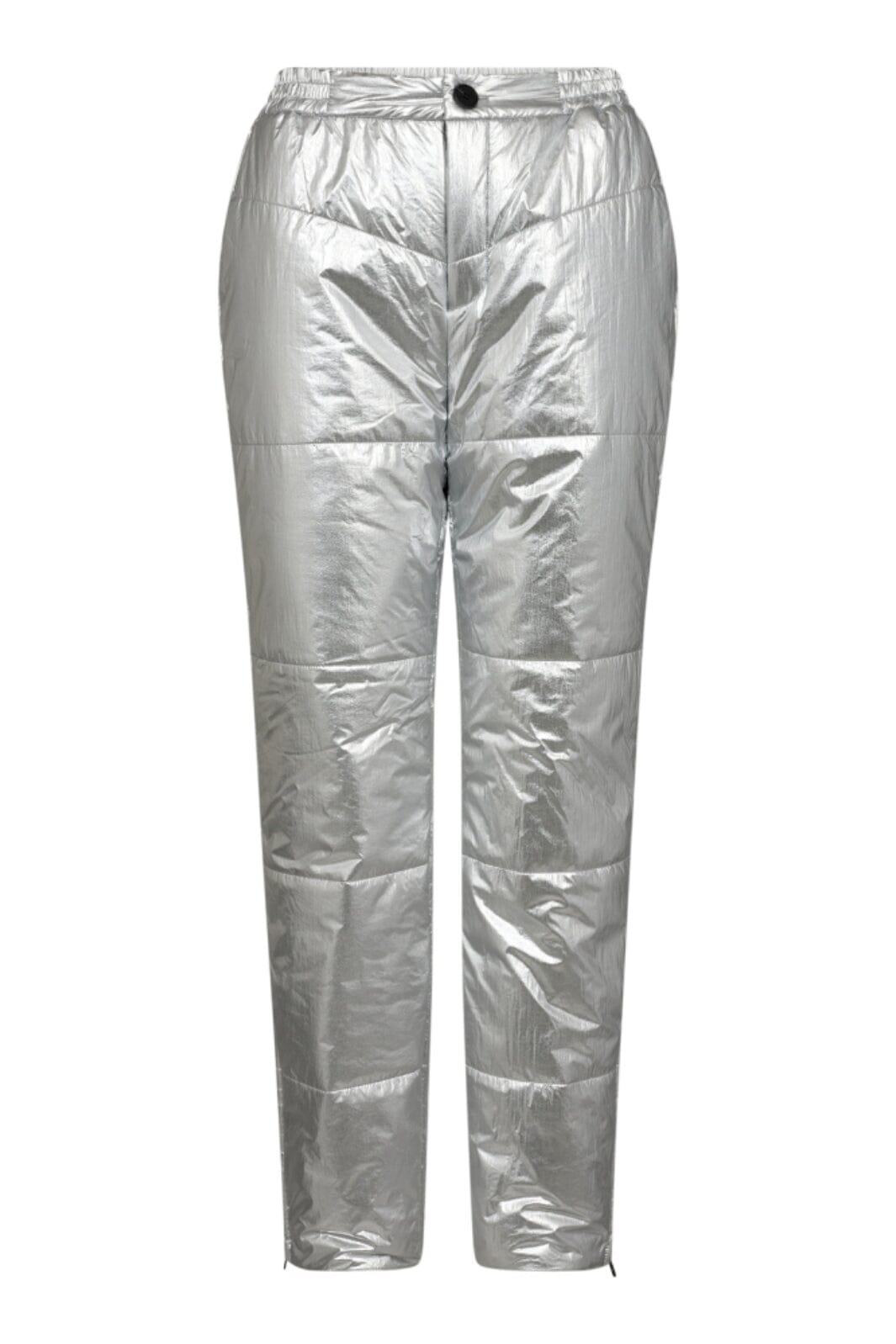 Co´couture - Metalcc Puffer Pant Out 31301 - 930 Silver