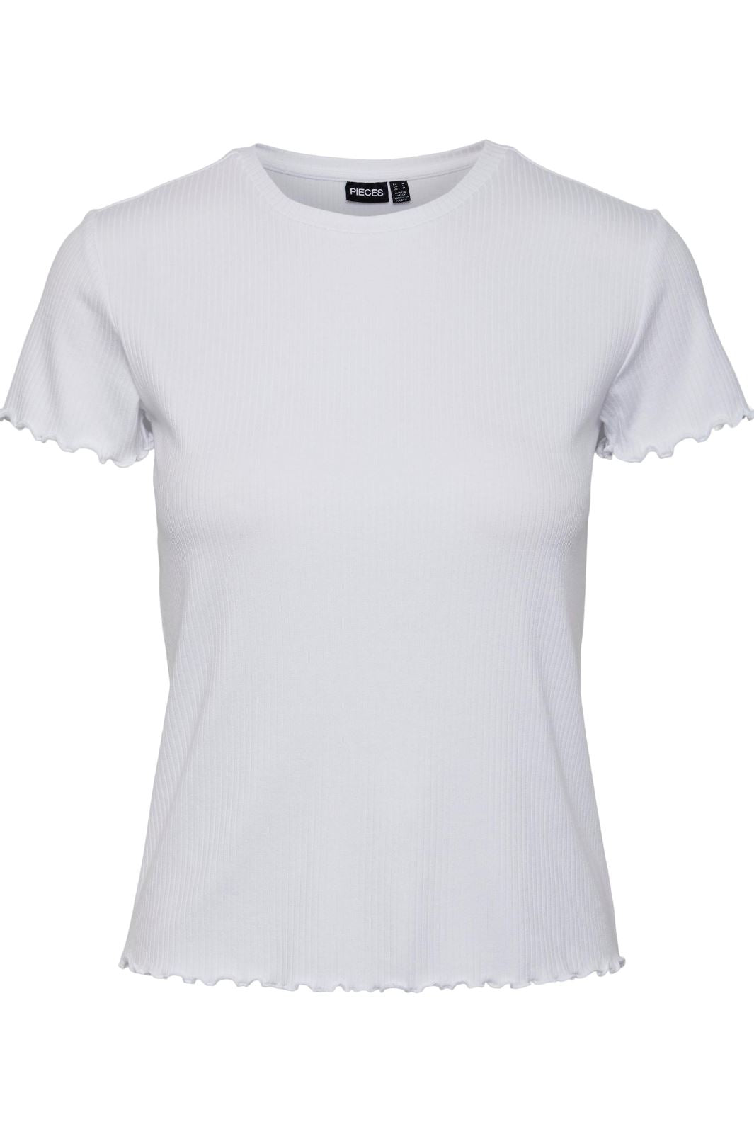 pieces-pcnicca-ss-o-neck-top-bright-white_0.jpg Pieces - Pcnicca Ss O-Neck Top - Bright White