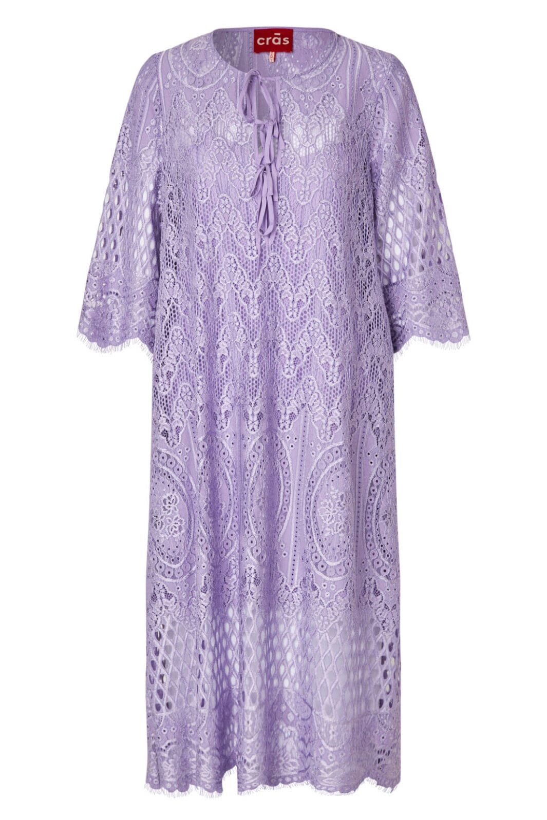 Cras - Beckie Dress C25123 - 6008 - 6008 Pastel Lilac Rabat