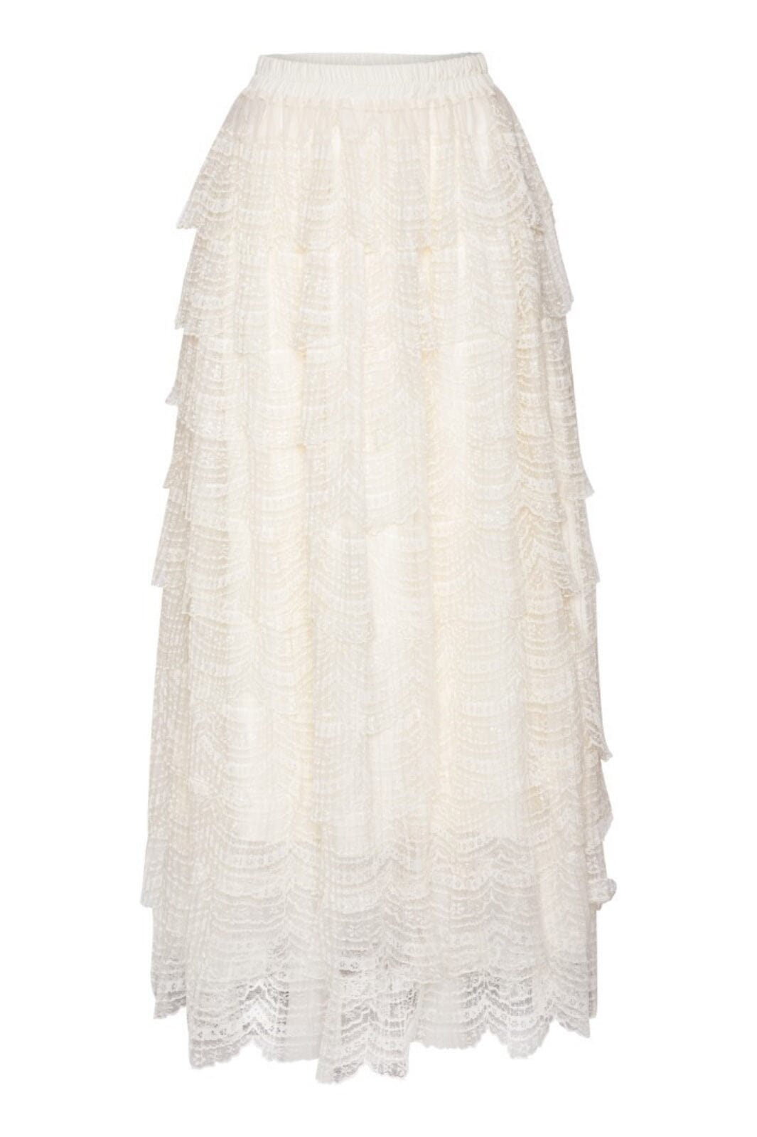 EMM Copenhagen - Tulle Lace Skirt - Vanilla