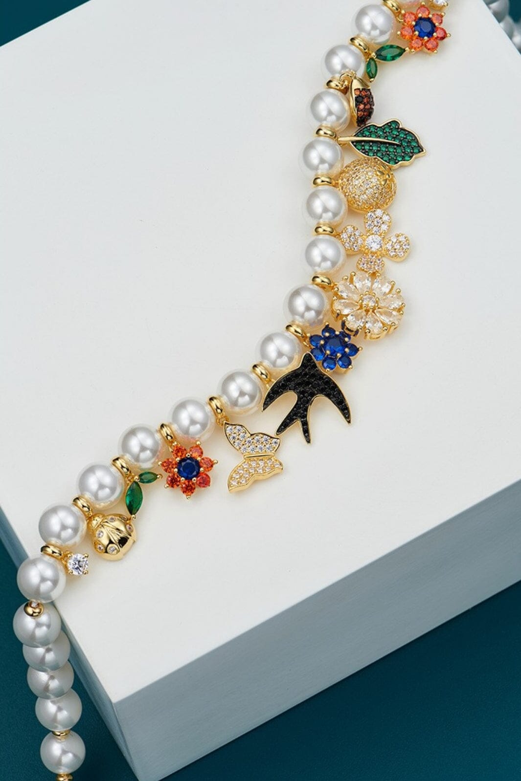 Mellow Moon - Charlotte Necklace - Forgyldt Rabat