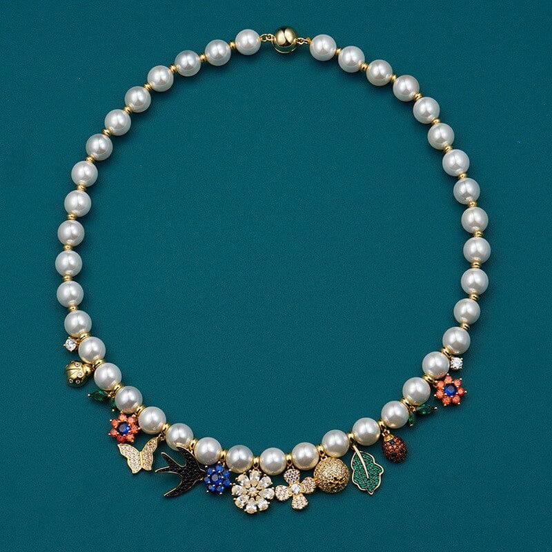 Mellow Moon - Charlotte Necklace - Forgyldt Rabat