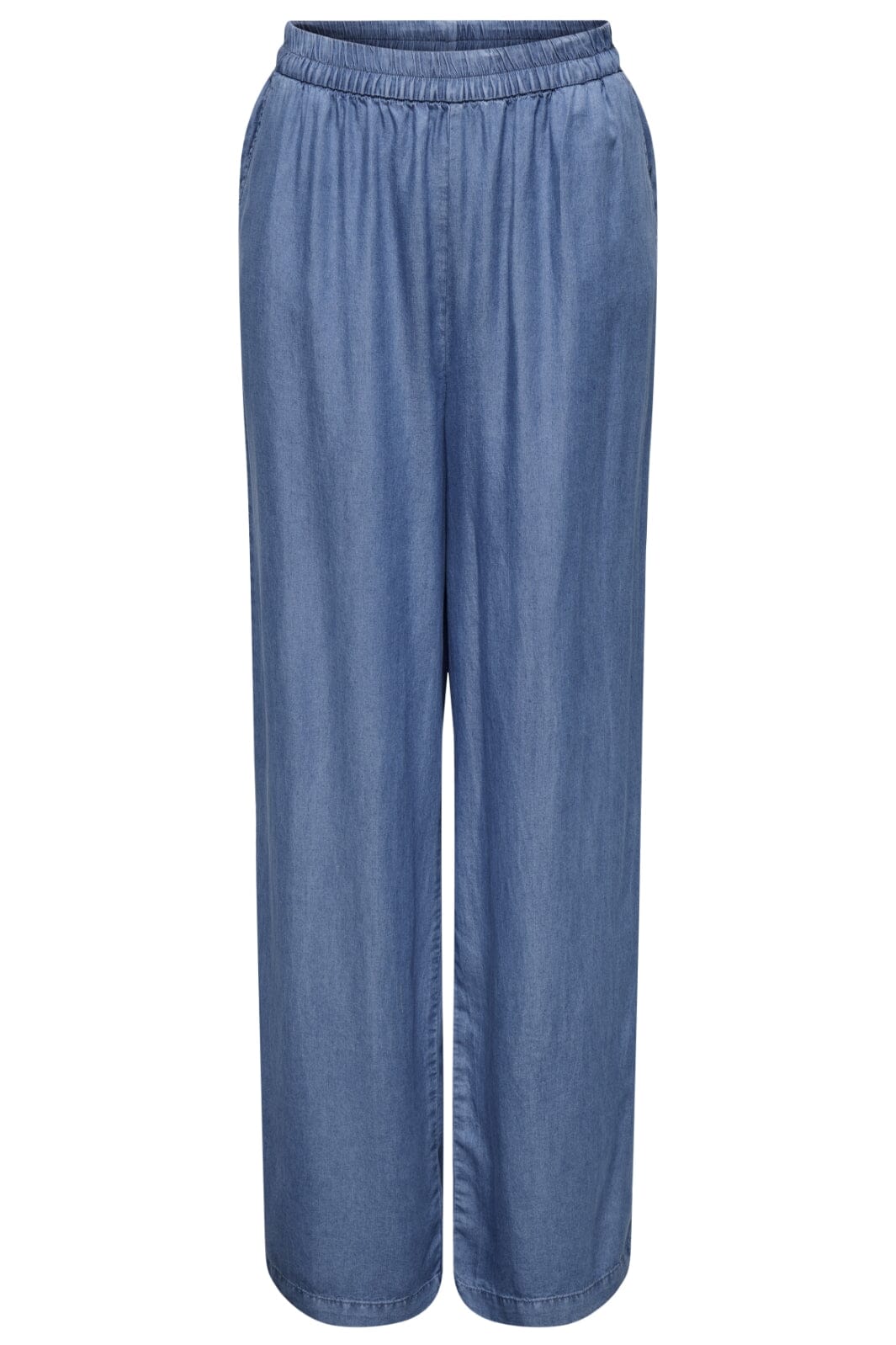 Only - Onlcharis Life Pull-Up Pant Ccwvn - 4647732 Medium Blue Denim