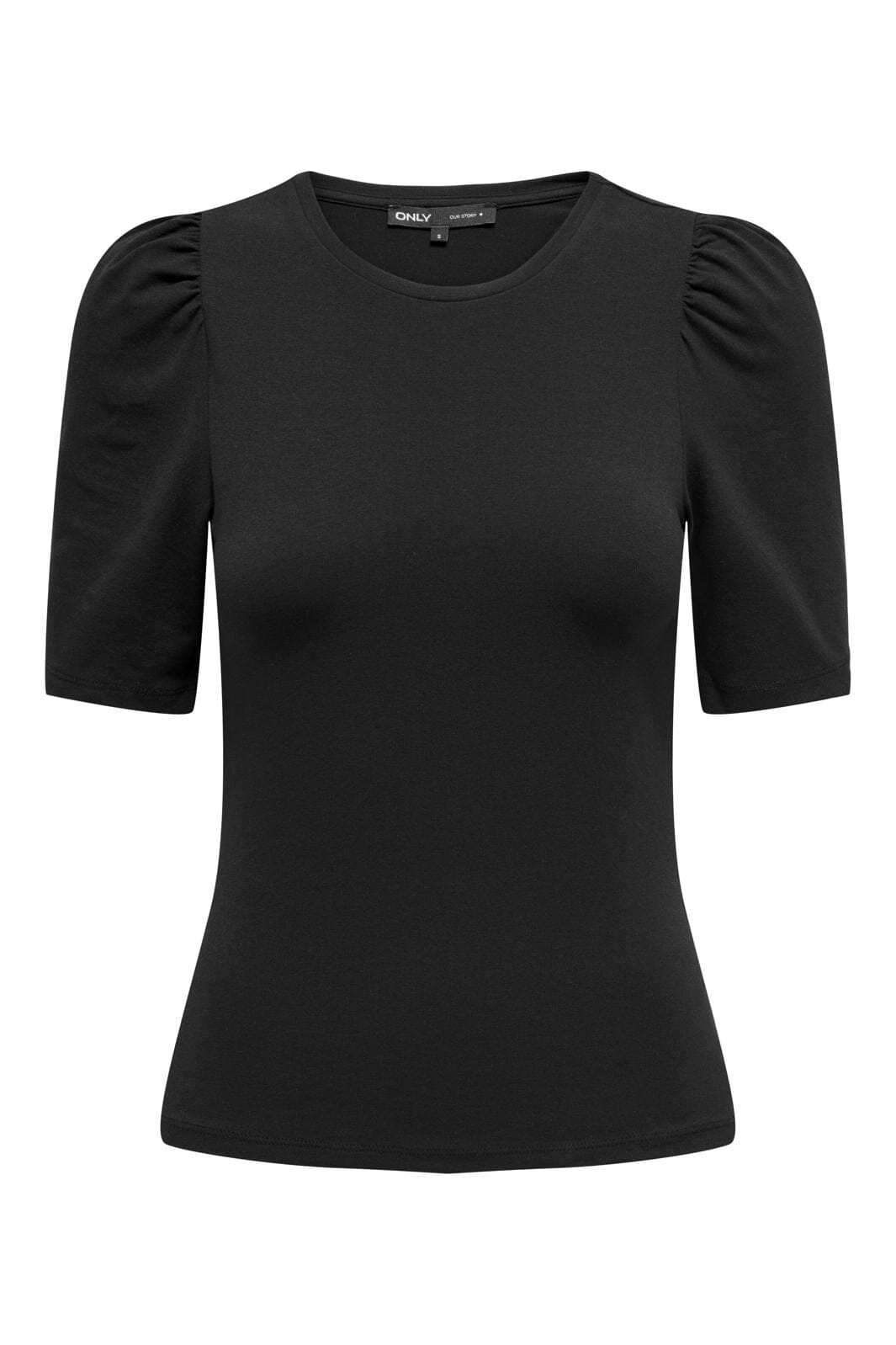 only-onllive-love-2-4-pufftop-4153498-black_2.jpg Only - Onllive Love 2/4 Pufftop - 4153498 Black