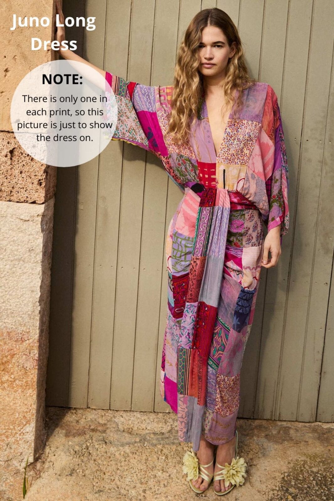 Sissel Edelbo - Juno SILK Patchwork Dress SE 1586-1 - No. 59