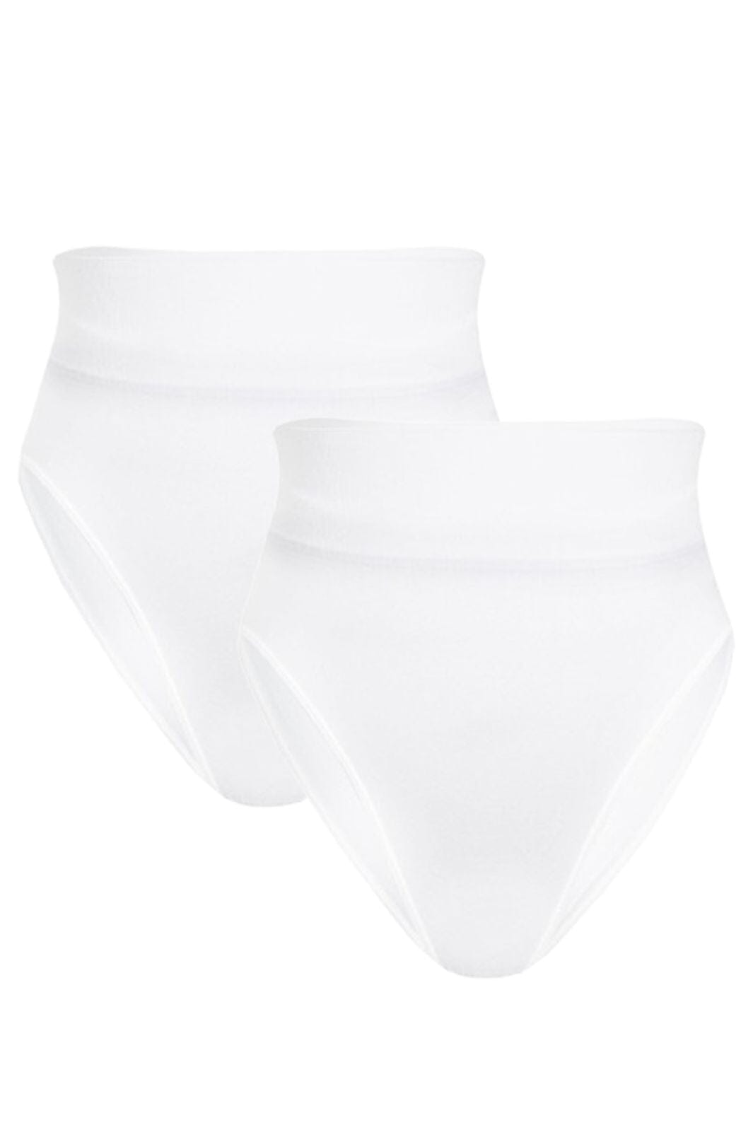 Soft basic - Soffi High brief 2 pak - white