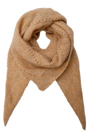 Black Colour - Bcdell Knitted Mini Scarf 208327 - Frappe