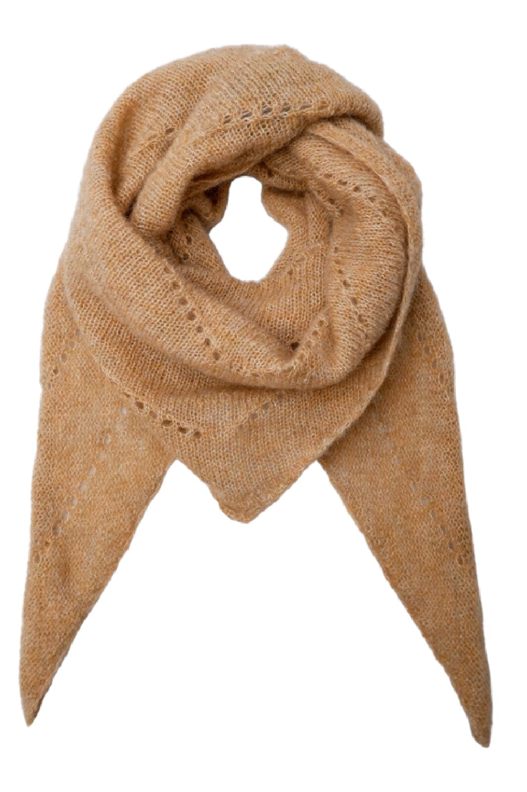 Black Colour - Bcdell Knitted Mini Scarf 208327 - Frappe