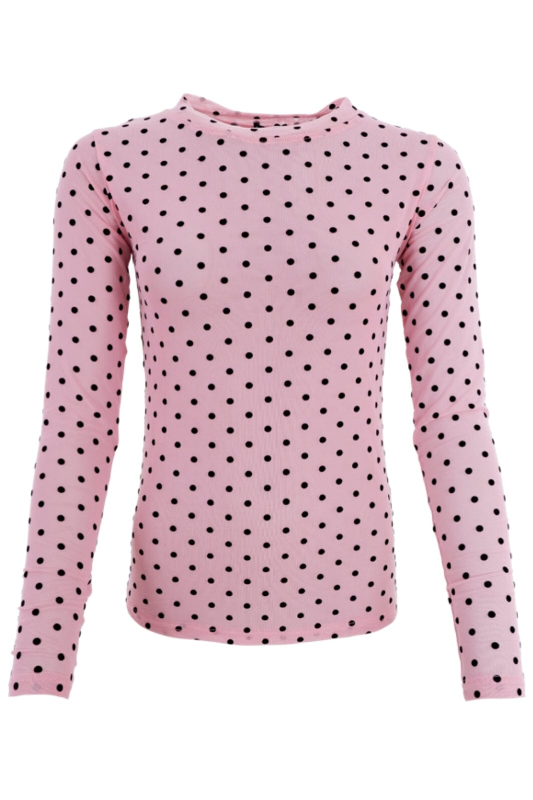 Black Colour - Bcjennie Dotted Mesh Blouse - Rose