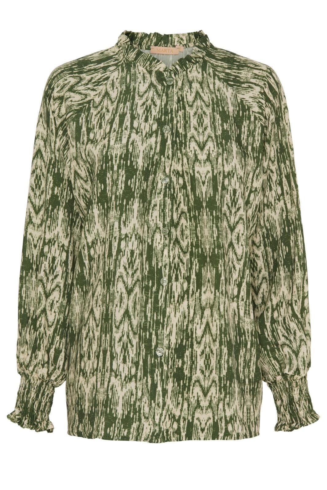 Marta Du Chateau - Mdcpalma Shirt - 4189 Leo Military