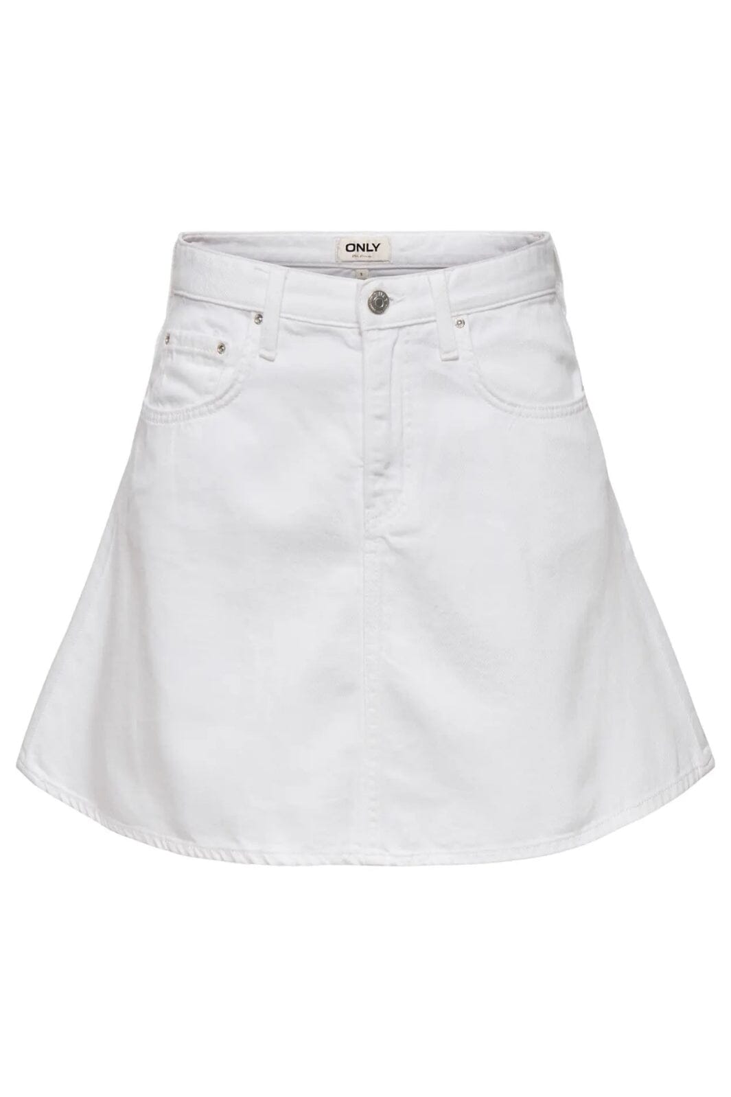 Only - Onleden A-Skirt Pim 15349233 - 4769531 - White Levere
