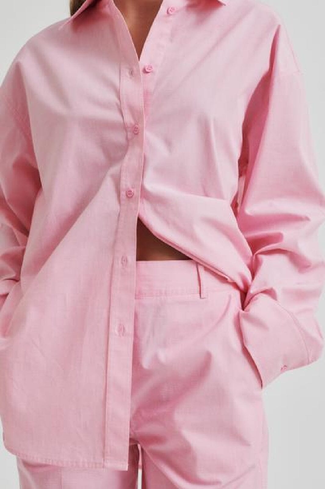 Second Female - Lucine Trousers 59332 - 9404 Pink Cosmos Rabat