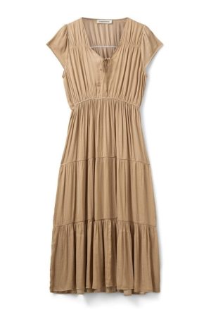 Sofie Schnoor - Jannesw Dress S252306 - 7149 - Soft Brown Online nu