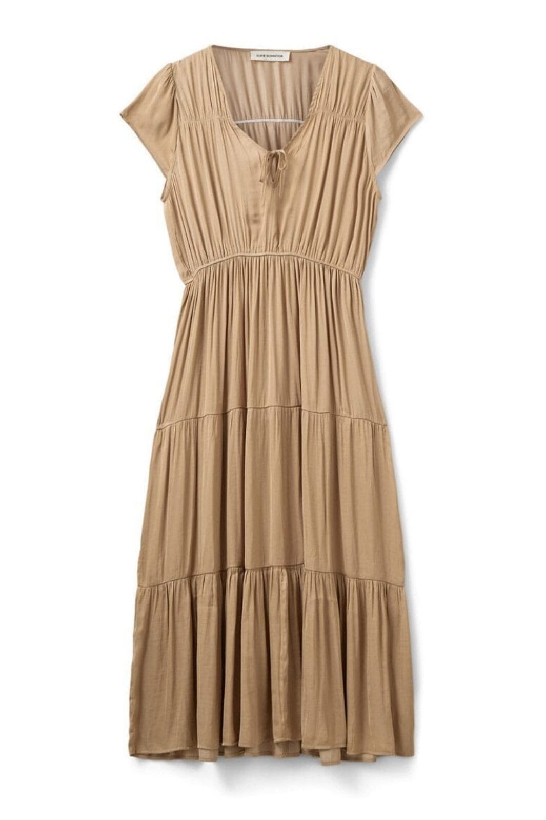 Sofie Schnoor - Jannesw Dress S252306 - 7149 - Soft Brown Online nu