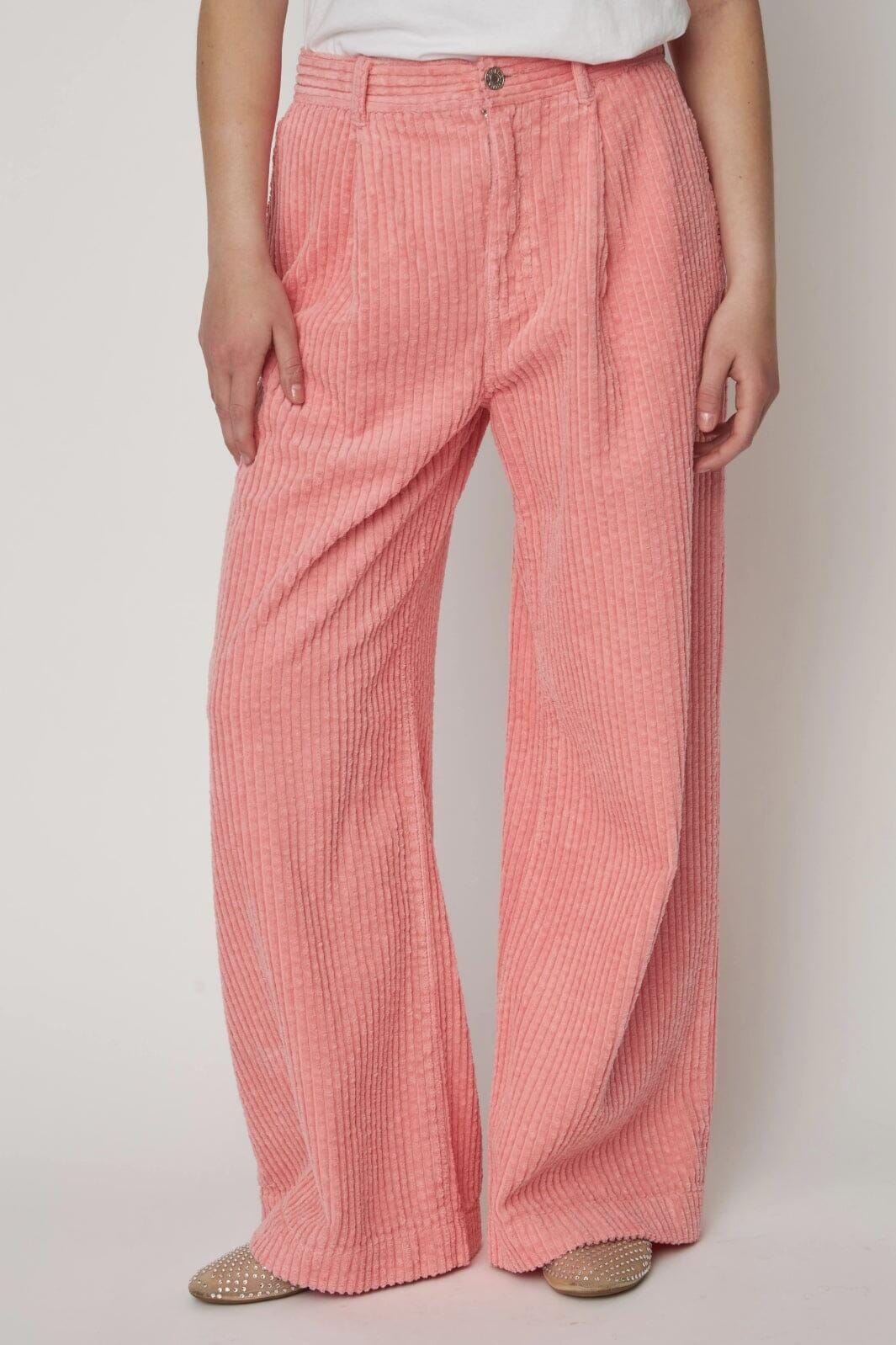 Stella Nova - Corduroy Long Pants - 567 Amazing Pink