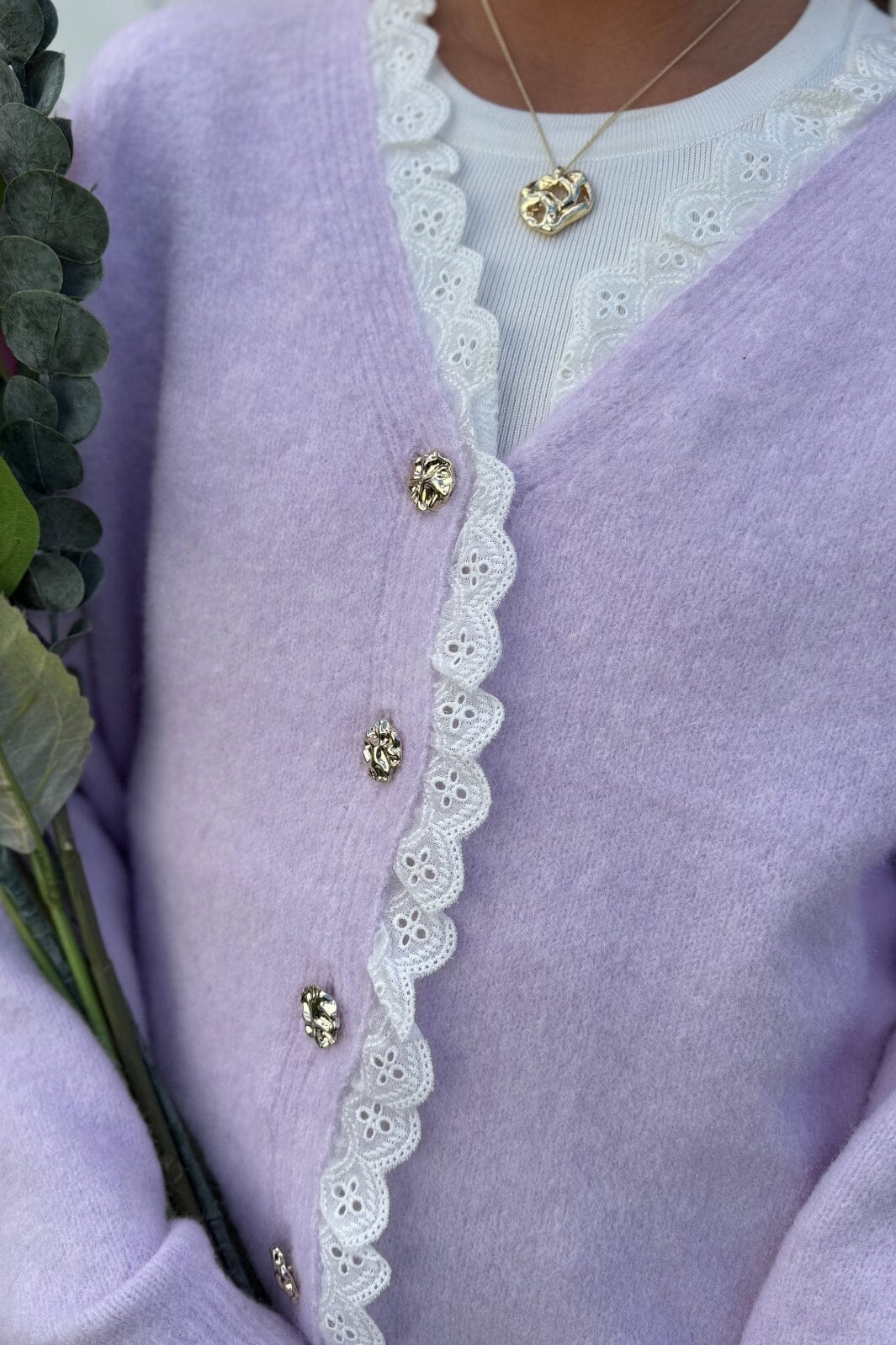 A-bee - Matilda Cardigan - Lilac