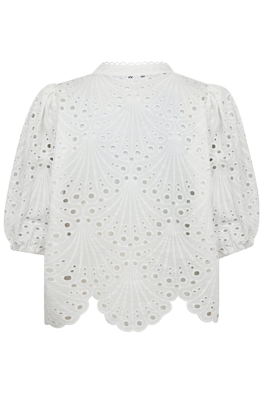 Forudbestilling - Co´Couture - Nayacc Anglaise Ss Shirt 35826 - 4000 - White