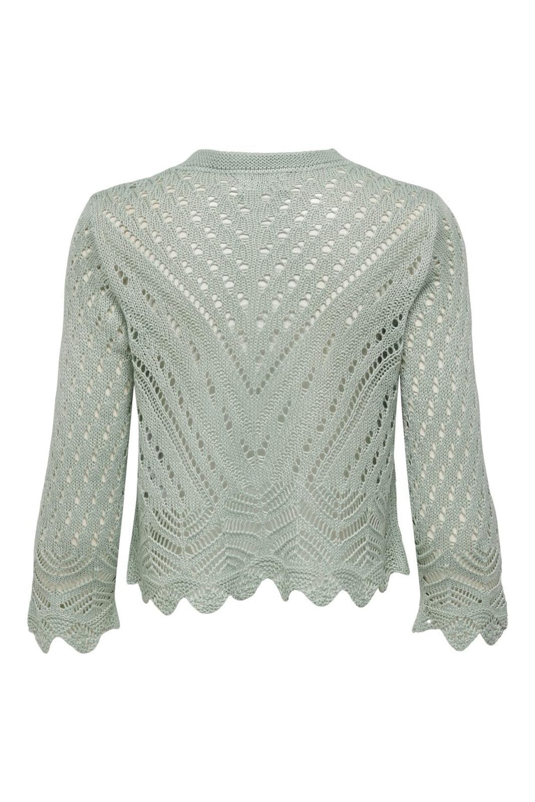 JDY - Jdysun 3/4 Cropped Cardigan Knt - 3718391 Jadeite Hot på udsalg