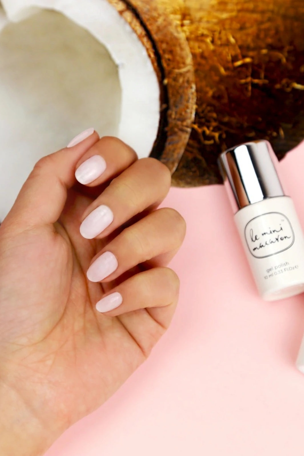 Le Mini Macaron - Neglelak Gel COL041 - Coconut Yogurt