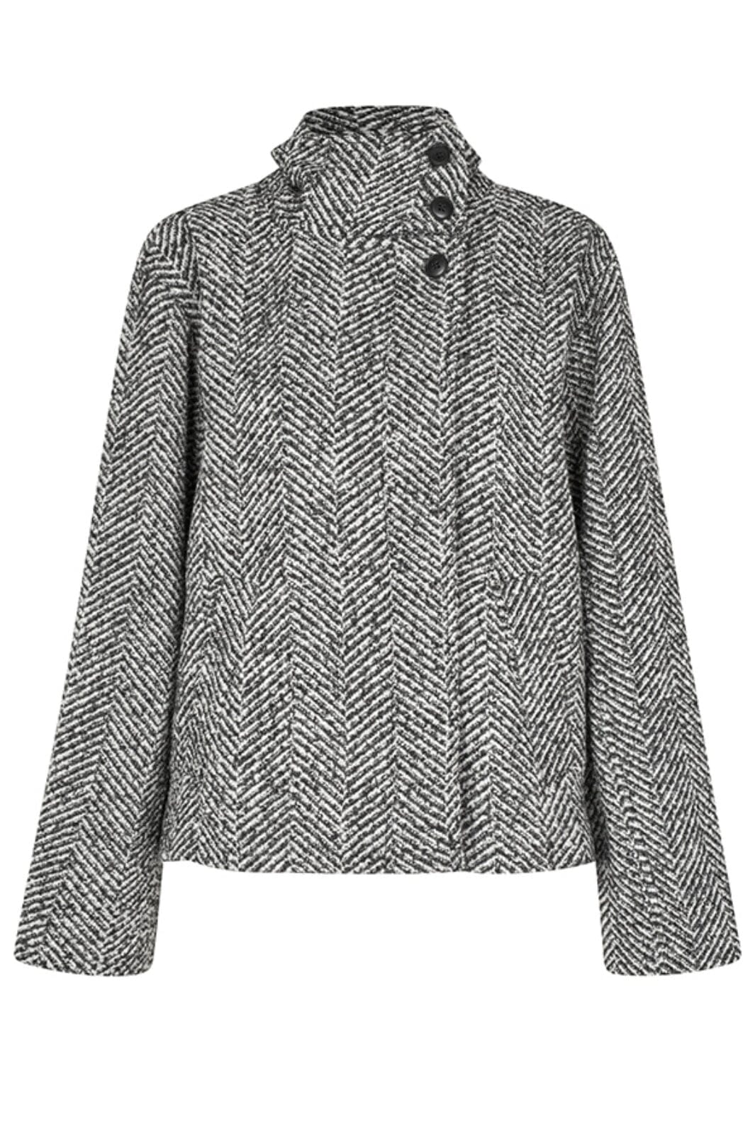 MbyM - Makaia-M - Q53 Grey Herringbone