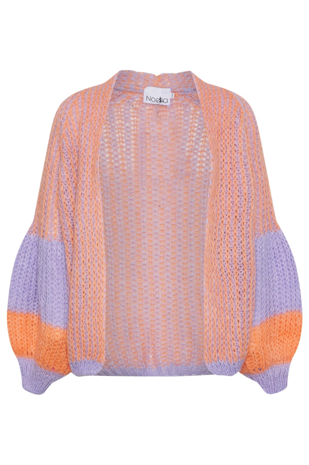 noella-liana-knit-cardigan-lilac-apricot-mix_0.jpg Noella - Liana Knit Cardigan - Lilac/Apricot Mix Udsalg