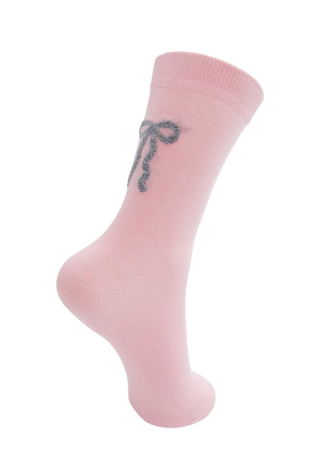 Black Colour - Bcdrea Bow Sock 4333 - Lt. Pink