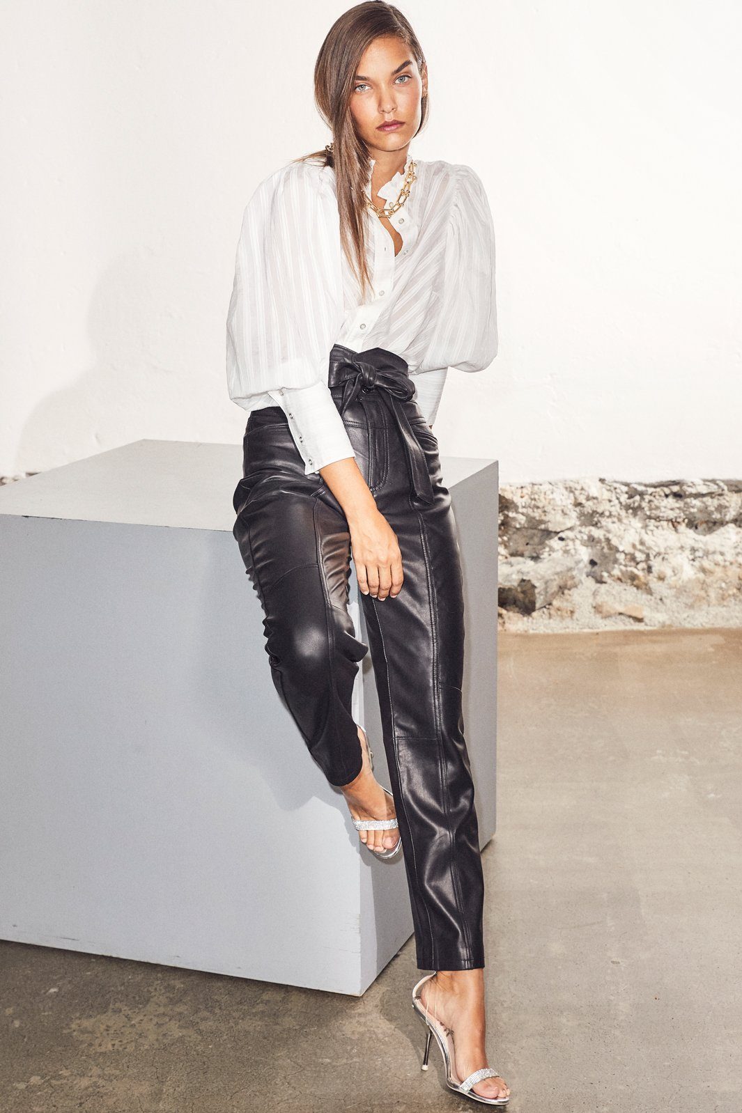 cocouture-phoebecc-zora-leather-pant-96-black_1.jpg Co´couture - Phoebecc Zora Leather Pant - 96 Black