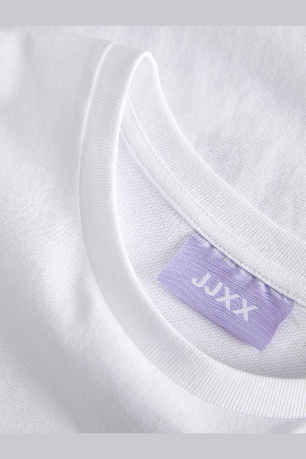 Jjxx - Jxmillow Loose Ss Tee - 4783936 Bright White Home Grown