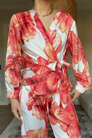 Karmamia - Elena Blouse 2134 - Maui Flower Online salg