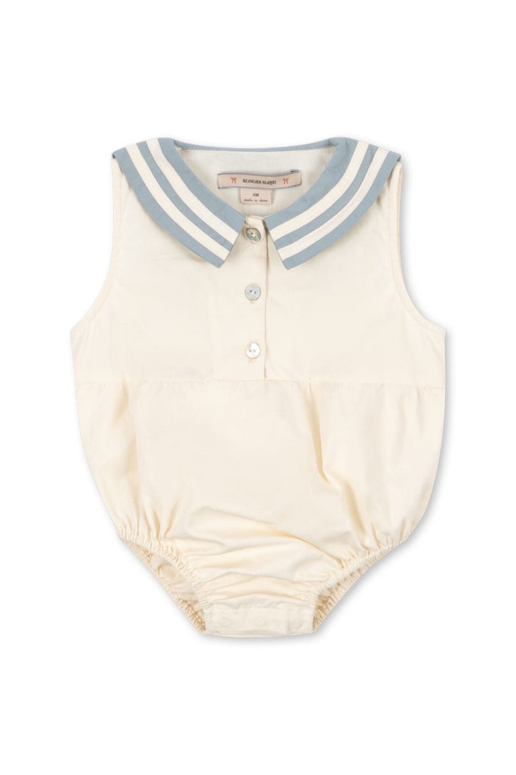 Konges Sløjd - Celebration Sailor Romper Gots Ks103575 - Ashley Blue