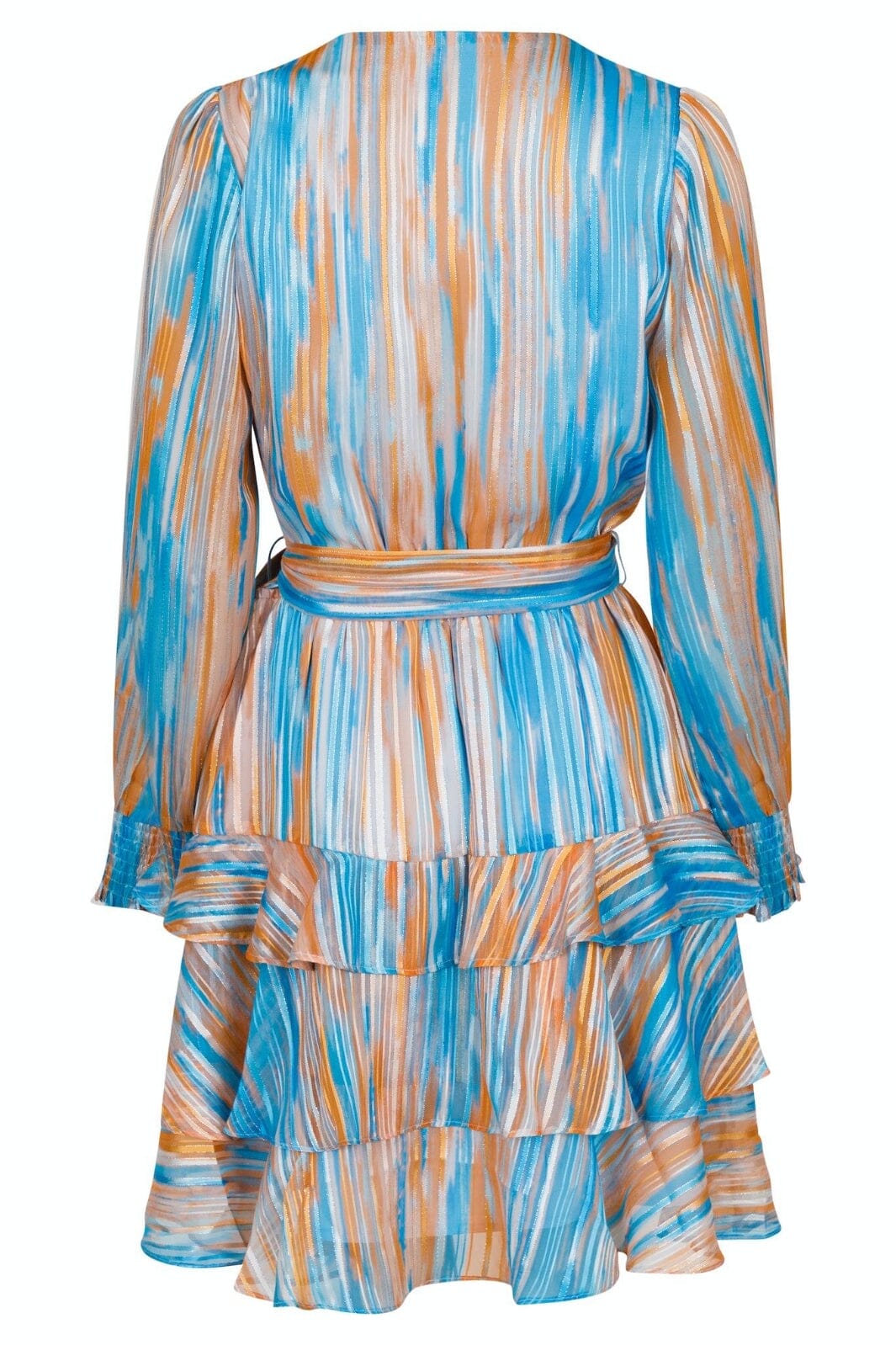 Neo Noir - Dennie Blurred Stripe Dress - Blue