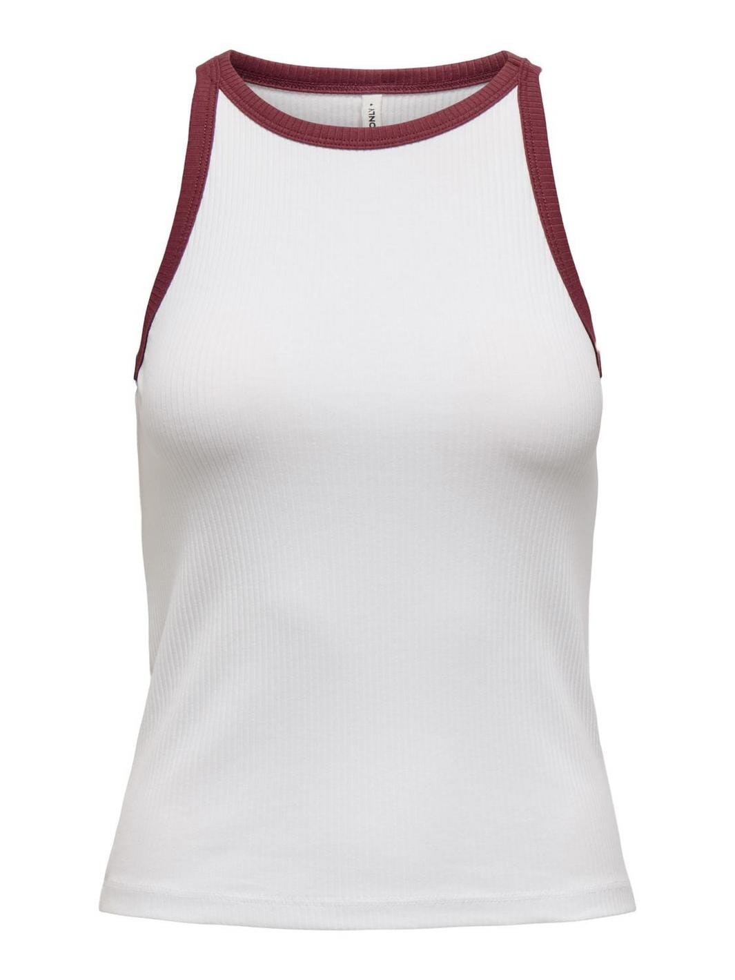 only-onlvela-life-s-l-top-4787535-bright-white-ruby-wine-binding_0.jpg Only - Onlvela Life S/L Top - 4787535 Bright White Ruby Wine Binding