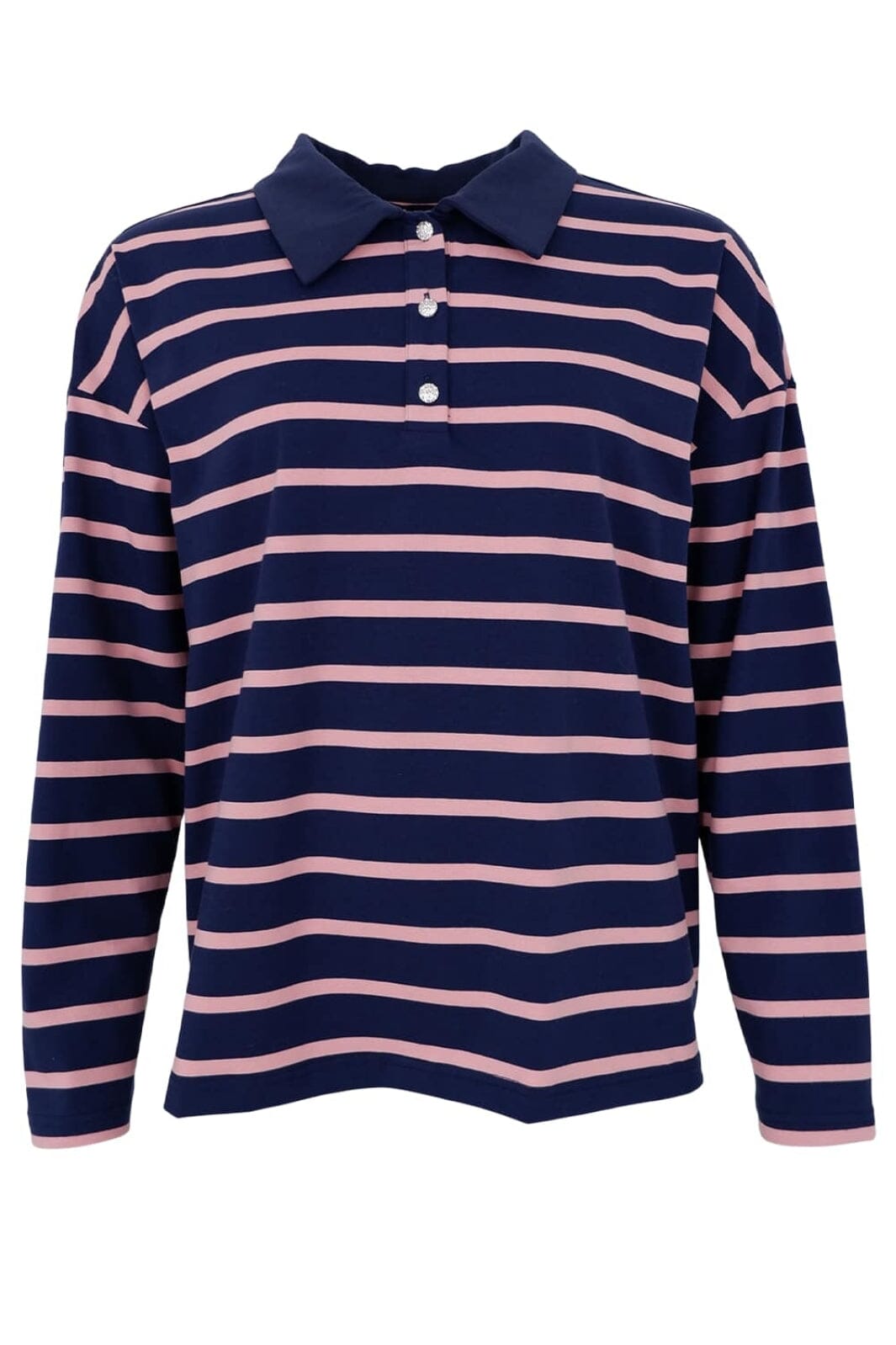 Black Colour - Bcmillia Polo Shirt 40781 - Navy Hot på udsalg