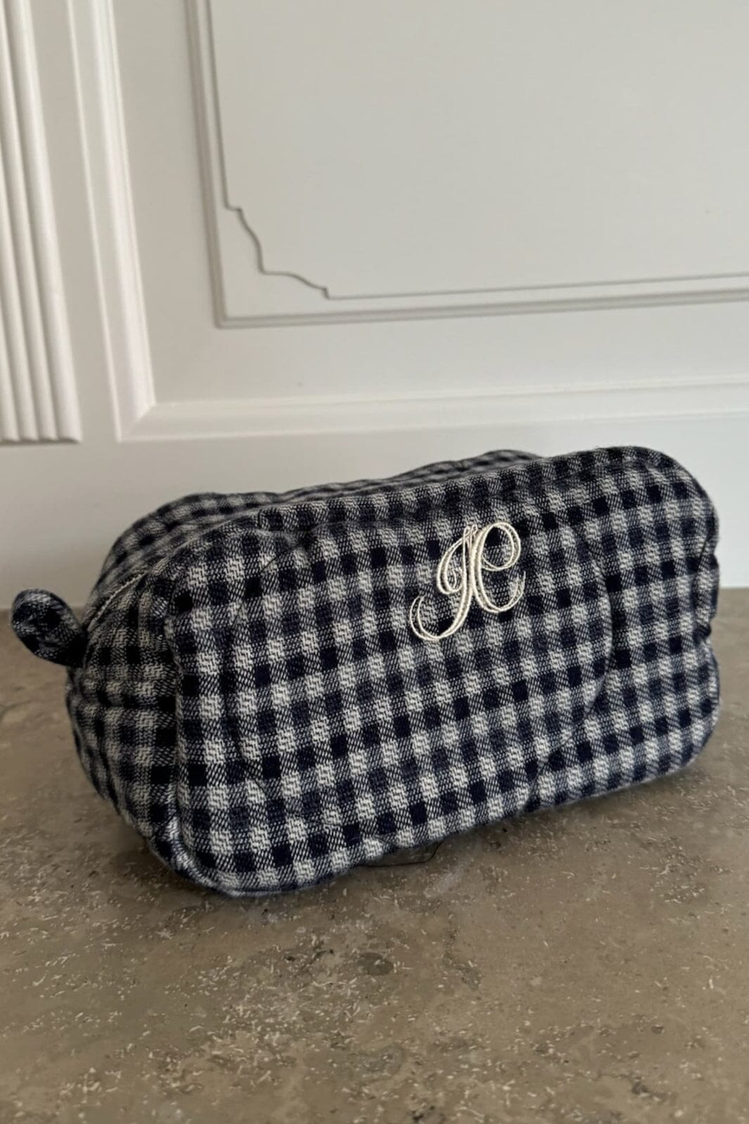 BYIC - Emilieic Mini Cosmetic Bag A23769 - Navyc - Navy Checks Levere