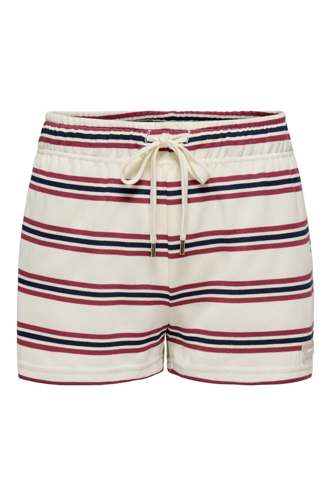 Only - Onlevie Shorts - 4793080 Antique White Navy Blazer+Ruby Wine Online Hot Salg