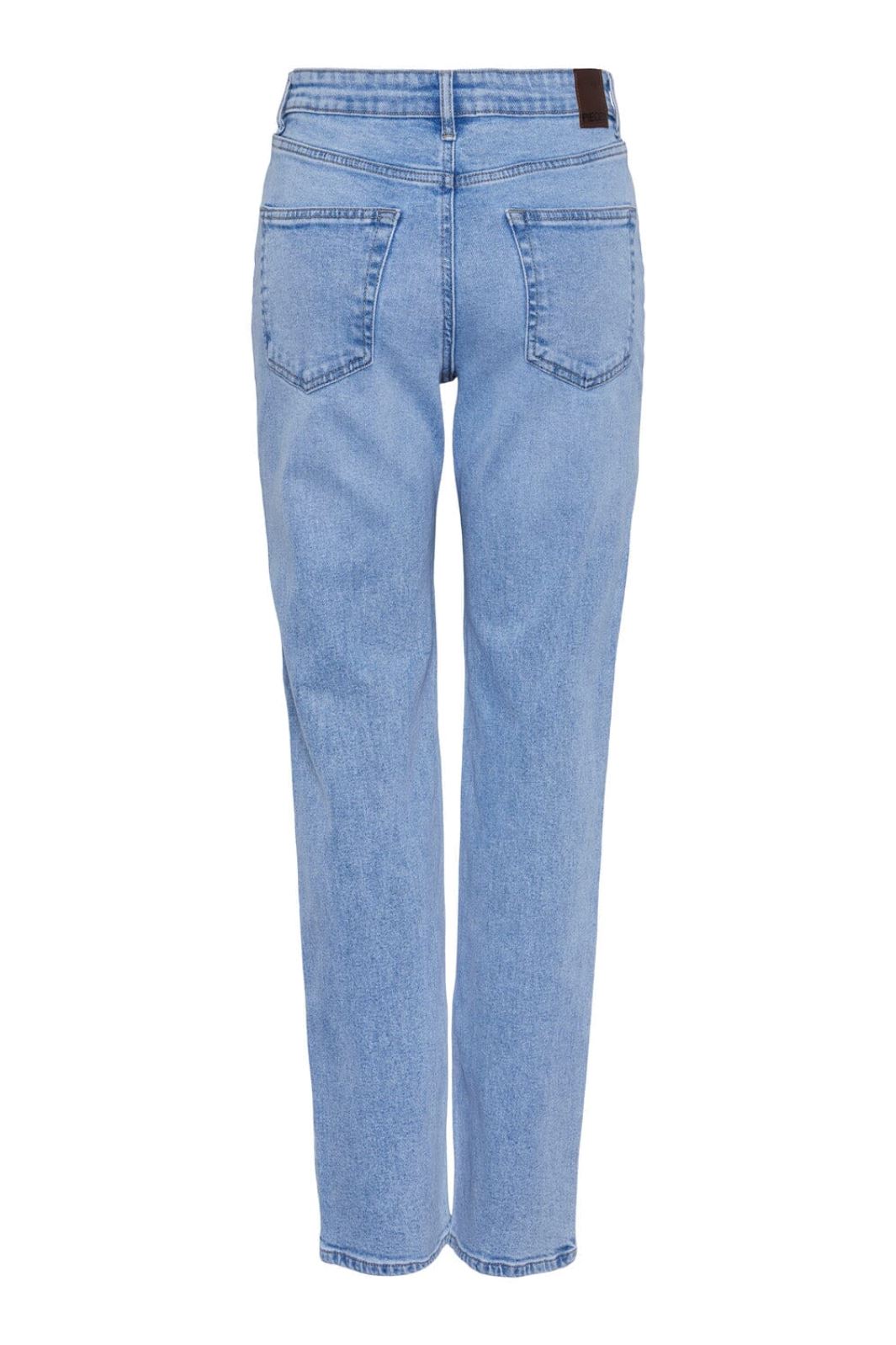 Pieces - Pckelly Straight Jeans Lb302 - 4438668 Light Blue Denim Hot på udsalg