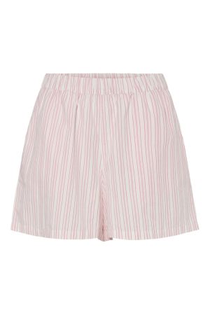 Pieces - Pcsulle Shorts - 4765878 Cloud Dancer Pink Lemonade Udsalg