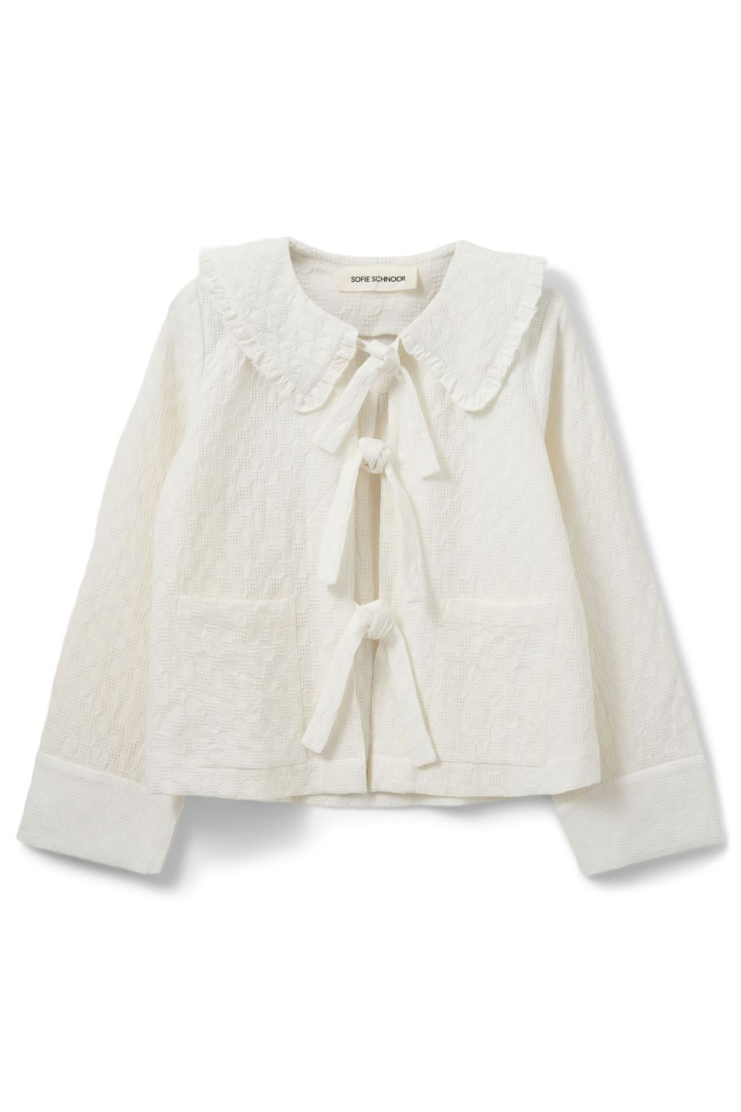 Sofie Schnoor - Hannahsw Shirt S251295 - 0124 - Snow White Rabat